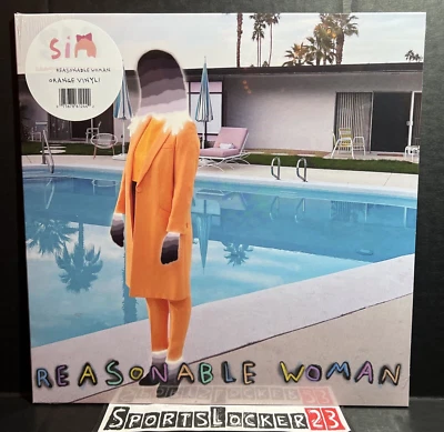 SIA Reasonable Woman Tangerine Colored Vinyl Record Store Exclusive - LE x/500 - Image 1 of 4