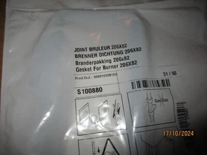 Remeha S100880 Brenner Dichtung 206 x 82 NEU - Picture 1 of 2