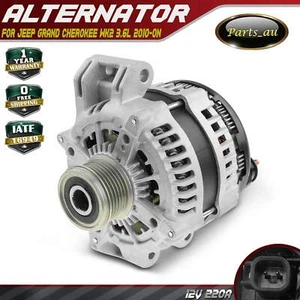 Alternator for Jeep Grand Cherokee WK2 WK 2010-2022 3.6L ERB SUV 220A 12V AWD - Picture 1 of 9