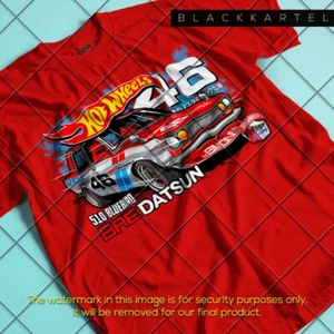 HOTWHEELS BRE DATSUN 510 BLUEBIRD 46 TSHIRT / UNISEX TEE ORIGINAL - Picture 1 of 12