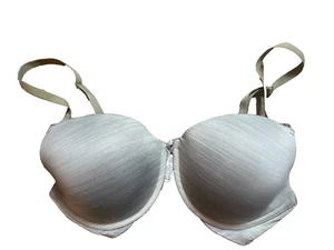Sujetador acolchado Victoria's Secret 36 DD gris con aros - Imagen 1 de 5