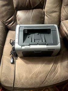 HP LaserJet P1006 Printer USB Monochrome w/ Power Cord - Picture 1 of 8