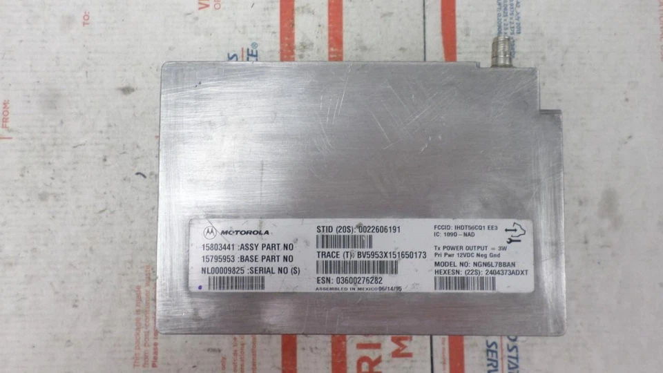 MÓDULO DE CONTROL DE COMUNICACIÓN GMC ENVIY XL XUV 2002 2003 2004 2005 15795953 OEM Foto 1 de 1