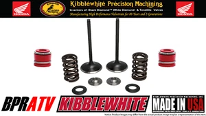 Honda CRF250R CRF 250R Kibblewhite Stainless Intake Valves Springs Kit Red Seals - Picture 1 of 24