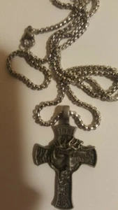 Jesus Christ Christian Cross Necklace Jewelry w/Giftbox - Picture 1 of 1
