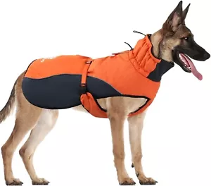 IREENUO Hundemantel warme Jacke, wasserdichter Regenmantel für kaltes Wetter L - Bild 1 von 5