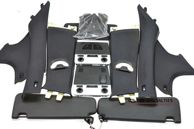 E90 BLACK Headliner Bmw M3 Black trims kit for SEDAN saloon interior SET - Image 1 of 4