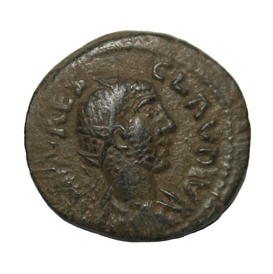 Claudius II Gothicus AE1 Bronze Ancient Roman Coin 268-270 AD Pisidia - Image 1 of 2