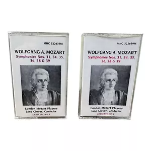 NEW - Jane Glover - Mozart Symphonies 31, 34, 35, 36, 38, 39 Cassette Tape Set - Picture 1 of 4
