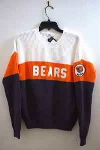 CHICAGO BEARS NFL Knit Pullover Sweater NWT WEAR by Erin Andrews Women Small - Picture 1 of 7