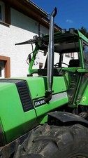 Schalldämpfer/Auspuff für Deutz DX85/90/110/120/DX6.10/6.30 Edelstahl V2A