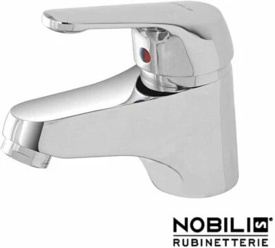 MISCELATORE MONOCOMANDO LAVABO NOBILI SERIE ITALIA CROMATO MADE IN ITALY