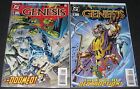 Genesis 1 & 2 (1997, DC) 1st Print (2) comic lot Byrne Wagner Rubinstein