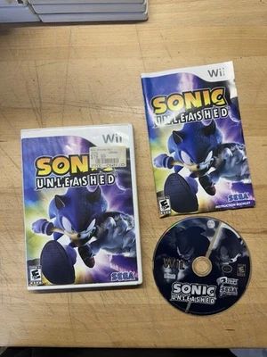 Sonic Unleashed (Nintendo Wii, 2008) Complete w/ Manual - Image 1 of 2