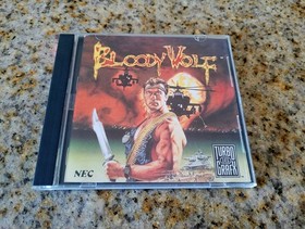Bloody Wolf for The Turbo Grafx 16 / Turbo Graphics 16 Complete In Box Tested!!