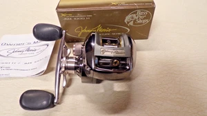 BASS PRO SHOPS ANGELROLLE - JOHNNY MORRIS JMX-10HC - 10 BALL B. - FUNKTIONIERT SUPER - Bild 1 von 11
