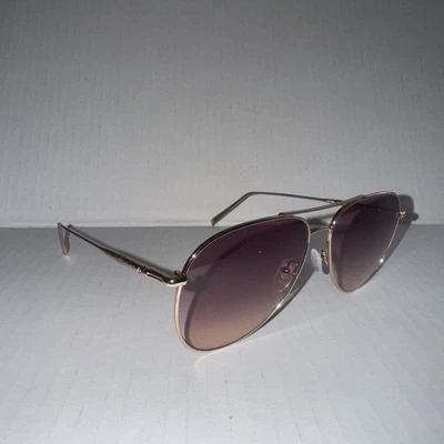 LONGCHAMP LO139S 770 Gold Womens Aviator Full Rim Gradient Sunglasses 59-14-140 - Image 1 of 4