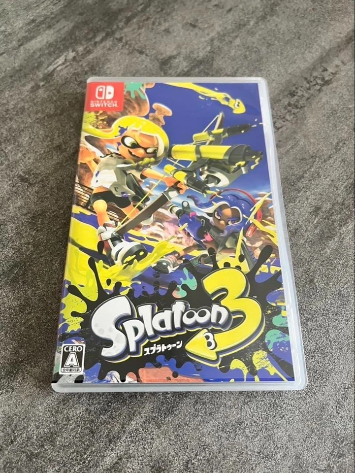 Splatoon 3 Nintendo Switch Game Japan Version Official Release - Image 1 of 3
