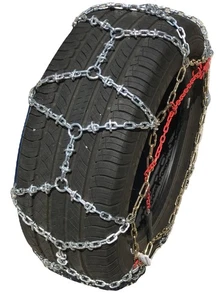 Snow Chains 235/80R17, 235/80 17 ONORM REINFORCED Diamond Tire Chains - Picture 1 of 2