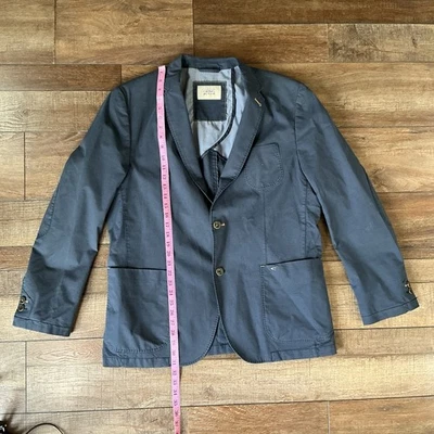 Blazer Camel Active Heritage Wear Para Hombre Talla XL Azul Algodón Chaqueta Informal #121117 Foto 1 de 4