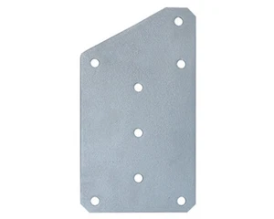 Steren Fascia Steel Mount Plate - SAE Grade 5 - Eave Mount for Satellite Dish - Picture 1 of 1