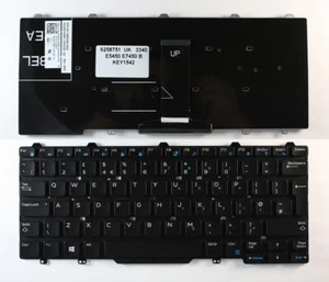 UK Layout Black Keyboard For Dell Latitude 13 Education Series 3350 - Picture 1 of 1