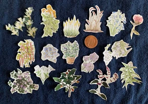 Pkg of 125 Fussy Cut Small Flowers - Assorted Styles Paper Crafts, Junk Journals - Picture 1 of 2