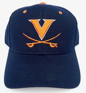 VIRGINIA CAVALIERS NCAA VINTAGE TAILLIERT GRÖSSE ZEPHYR DH KAPPE MÜTZE NEU MIT ETIKETT! DEADSTOCK - Bild 1 von 6