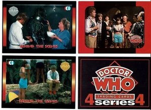DOCTOR WHO CORNERSTONE SERIE 4 SET 4 PROMO KARTEN D1-D4 - Bild 1 von 2