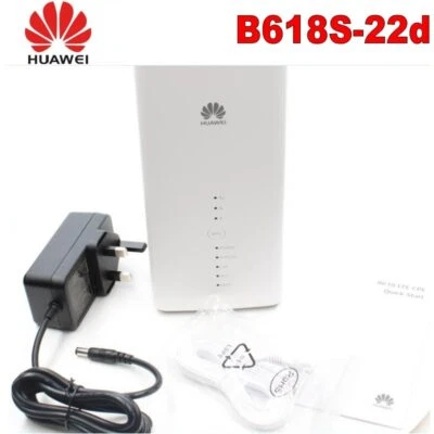 Unlocked Huawei 4G LTE Router B618s-22d 4G Mobile WiFi Router with Sim Card Slot - Image 1 of 4