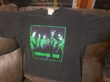 2000s Backstreet Boys Green Youth Large Shirt Winterland Rare