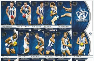2015 Select Honours NORTH MELBOURNE Team Set - Picture 1 of 1