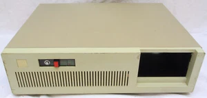 IBM AT Clone Style Empty Computer Case Vintage 1980's Compuadd? - Picture 1 of 9