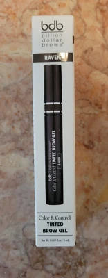 Billion Dollar Brows Color & Control Tinted Brow Gel Raven 0.169 fl. oz.-5ml New - Image 1 of 4