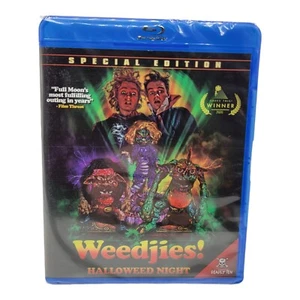 Weedjies Halloween Night Blu-ray Collector Edition Cult Horror Movie 420 NEW - Picture 1 of 5