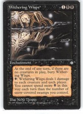 Withering Wisps *Uncommon* Magic MtG x1 Ice Age MP