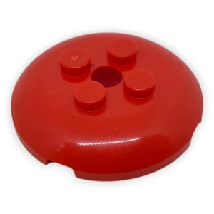 LEGO Stein Rund Dome 4x4 Rot 65138 with Hole 80038 10778 80026 60351 Ersatzteil - Bild 1 von 5