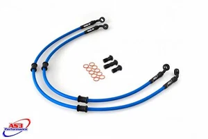 AS3 VENHILL FRONT BRAKE LINES HOSES for SUZUKI SV 650 2003-2008 - Picture 1 of 2