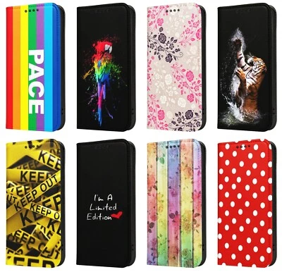 Custodia Cover a Libro Samsung Galaxy Vari modelli in Ecopelle qualità OP - Immagine 1 di 4