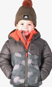 Snozu Kids' Jacket with Hat (Choose Size and Color) - Picture 1 of 9