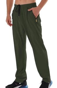 AIRIKE Men's Elastic Waist Hiking Pants Water Resistant Quick-Dry Lightweight 38 - Picture 1 of 2