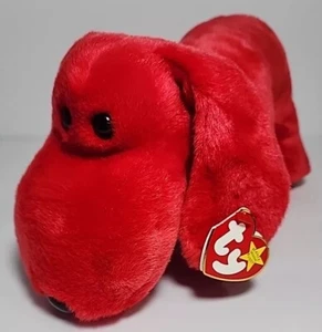 Ty Original Beanie Buddies Collection Rover The Red Dog Retirado 11” Como Nuevo Con Etiquetas - Imagen 1 de 11