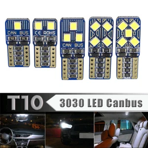LED T10 W5W Light 12V SMD Super Bright Car Interior Door License Plate Lamp Bulb - Picture 1 of 16