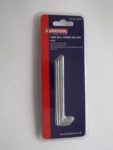 5 x Llave hexagonal de brazo largo Duratool de 1,5 mm Llave Allen - Imagen 1 de 2