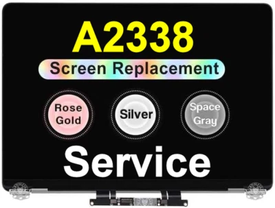 A2338 Apple Macbook Pro LCD Screen Replacement Repair Mail-In Service - Image 1 of 4
