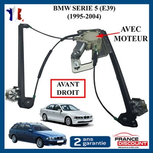 Leve Vitre Electrique Avant Droit pour BMW SERIE 5 E39 1996-2004 =51338252394 - Imagen 1 de 6