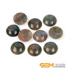 Indian Agate CAB Cabochon Natural Gemstone Beads For Jewellry Making Rings 5Pcs