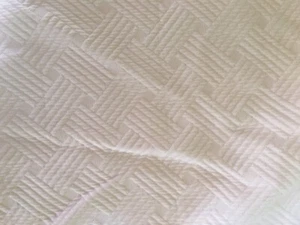 new Columbine Cody ivory beige quilted Full Queen Khaki Color Duvet cotton poly - Picture 1 of 8