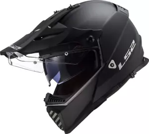 LS2 Adult's Blaze Solid Adventure Motorcycle Helmet Matte Black 2XL 436B-1016 - Bild 1 von 3