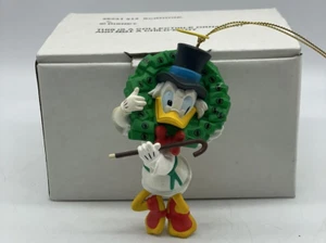 Disney SCROOGE McDuck Money Wreath Christmas Holiday Tree Ornament W Box - Picture 1 of 9